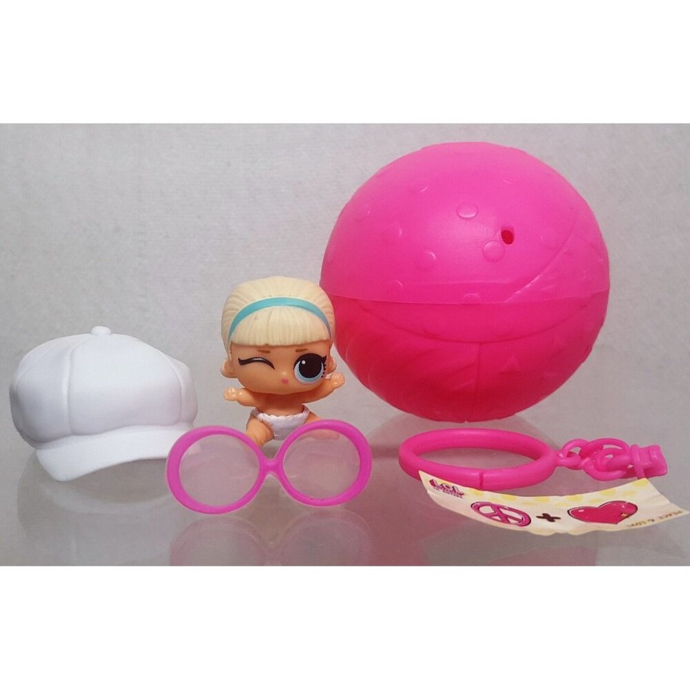 LOL Series 3 Lil Sisters Lil Go Go Gurl Complete Doll w/ Accessories & Ball